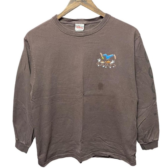 Disney Other - Vintage Made In USA Disney goofy one slip ahead of the competition movie shirt